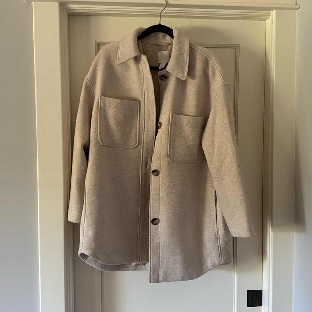 H&M Oversized Heavy Shacket